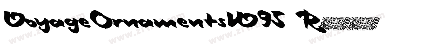 VoyageOrnamentsW95 R字体转换